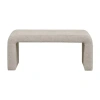 Ink+ivy Steve Upholstered Bench In Sand