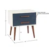Ink+ivy Storage Nightstand In Multi