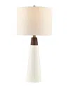 Ink+ivy Tristan Ceramic With Wood Table Lamp