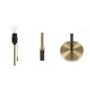 Ink+ivy Two Tone Pull-chain Table Lamp In Gold