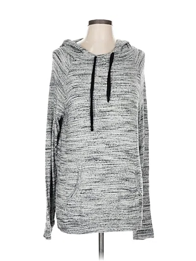 Pre-owned Ink Love And Peace Pullover Sweater In Gray