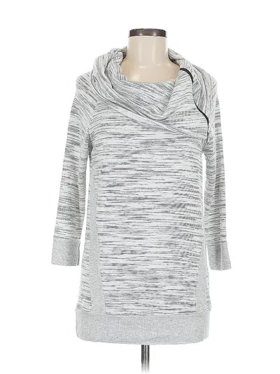 Pre-owned Ink Love And Peace Pullover Sweater In Silver