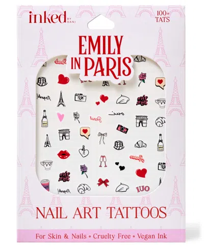 Inked By Dani Emily In Paris Amour Nail Art Tattoos In No Color