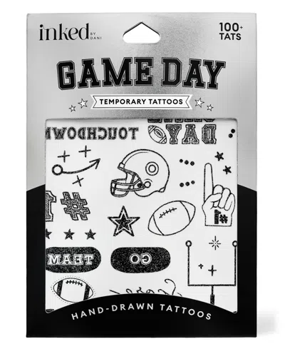 Inked By Dani Game Day Touchdown Glitter Temporary Tattoos In No Color