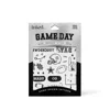 Inked By Dani Game Day Touchdown Temporary Tattoo Pack