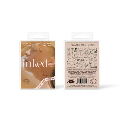 Inked By Dani Heaven Sent Temporary Tattoo Pack