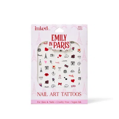Inked By Dani X Emily In Paris: Amour Nail Art