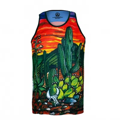 Inknburn Men's Desert Sunset Singlet In Multi