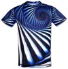 Inknburn Men's Hypnotic Tech Shirt In Blue In Blue