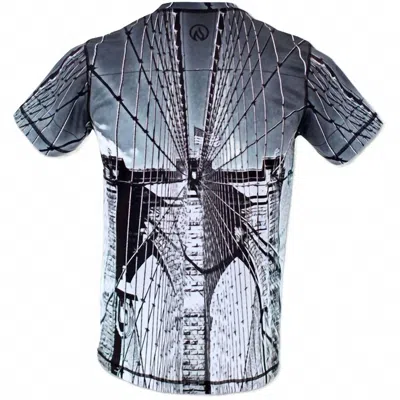 Inknburn Men's Nyc Tribute Tech Shirt In Black In Animal Print