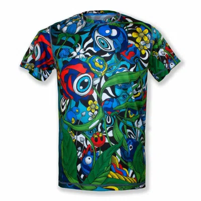 Inknburn Men's Paparazzi Tech Shirt In Multi In Green