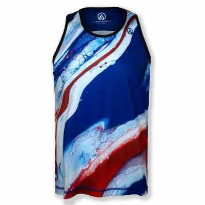 Inknburn Men's Rwb Singlet In Multi In Blue
