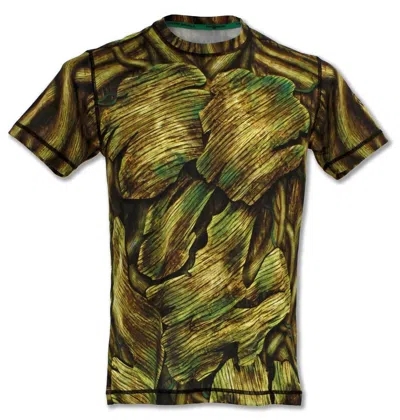 Inknburn Men's Shady Tech Shirt In Amber In Green