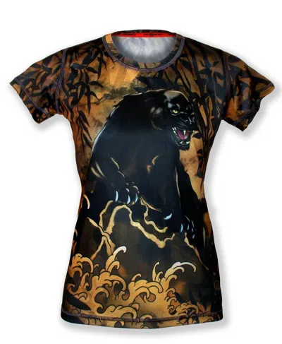 Inknburn Women's Black Panther Tech Shirt In Copper