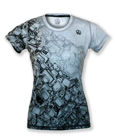 Inknburn Women's Computer Tech Shirt In Blue