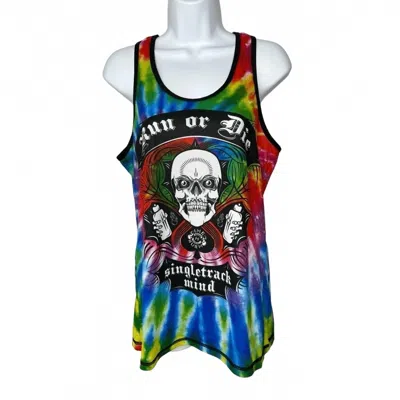 Inknburn Women's Run Of Die Tie Dye Sunflower Singlet In Multi