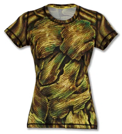 Inknburn Women's Shady Tech Shirt In Amber In Green