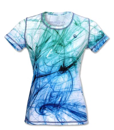 Inknburn Women's Sketch Tech Shirt In Aqua In Blue