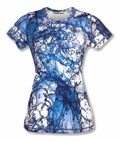 Inknburn Women's Splash Tech Shirt In Blue In Multi