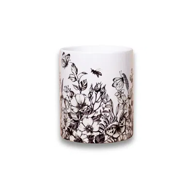 Inkrypt London Black Gaia Scented Spring Soy Candle - Citrus Fragrance