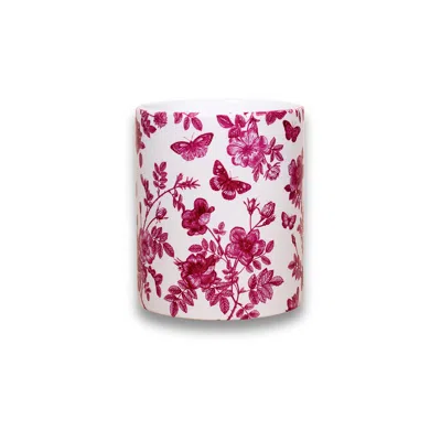 Inkrypt London Pink / Purple Rose Scented Spring Soy Candle