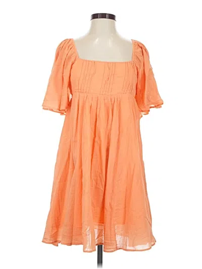 Pre-owned In-loom Casual Dress In Orange