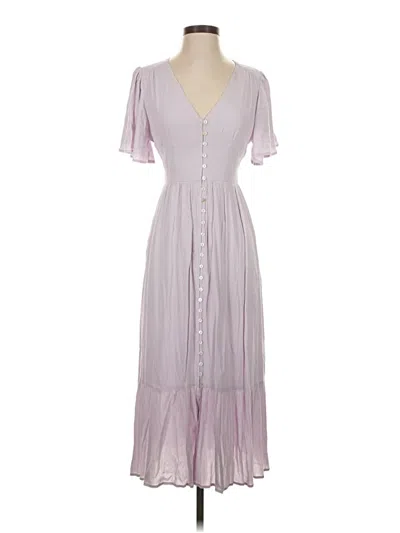 Pre-owned In-loom Casual Dress In Purple
