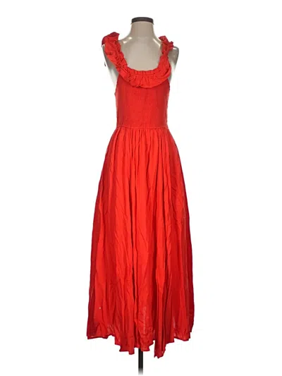 Pre-owned In-loom Cocktail Dress In Red