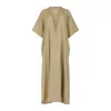 Inmaculada Women's Terrenal Tunic In Beige In Green
