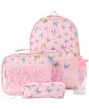 Inmocean Big Girls Butterfly 5-pc. Backpack & Lunch Bag Set