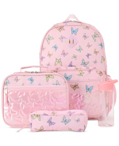 Inmocean Kids' Big Girls Butterfly 5-pc. Backpack & Lunch Bag Set