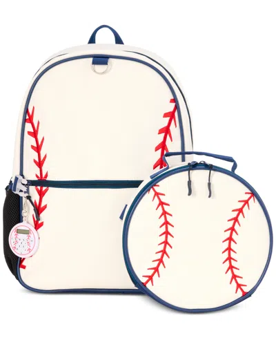 Inmocean Kids' Boys Baseball Backpack, Keychain & Lunch Bag Set