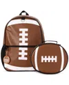 Inmocean Boys Football Backpack, Keychain & Lunch Bag Set