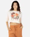 Inmocean Women's Beach Class Boyfriend Cropped T-shirt In Vintage White Wash