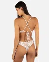 Inmocean Women's Cheetah Spots Skimpy Bottom, Size Small In Cheetah