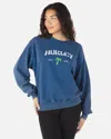 Inmocean Women's Est.99 Boyfriend Crewneck In Lagoon