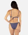 Inmocean Women's Geo Mirage Moderate Tie Side Bottom In Cinnamon,lagoon