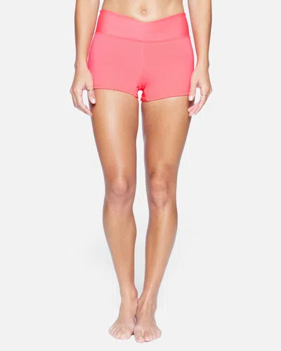 Inmocean Women's Hurley X Moore Aloha Max Solid Swim Shorts In Coral Spice