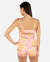 Inmocean Women's Isola Max Surf Shorts In Coral Blossom