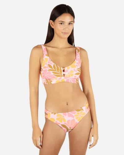 Inmocean Women's Isola Tab Scoop Top In Coral Blossom