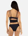 Inmocean Women's Max Solid Mid Rise Cheeky Bottom In Black