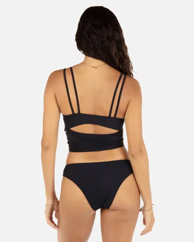 Inmocean Women's Max Solid Mid Rise Cheeky Bottom In Black