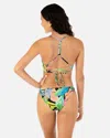 Inmocean Women's Paradise Reversible Moderate Bottom In Black,spearmint