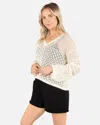 Inmocean Women's Reed Relaxed Sweater In Whisper White