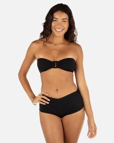 Inmocean Women's Solid Ring Bandeau In Black