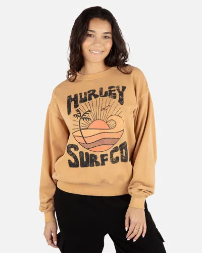 Inmocean Women's Take Me Surfing Boyfriend Crew Neck In Coastal Sand