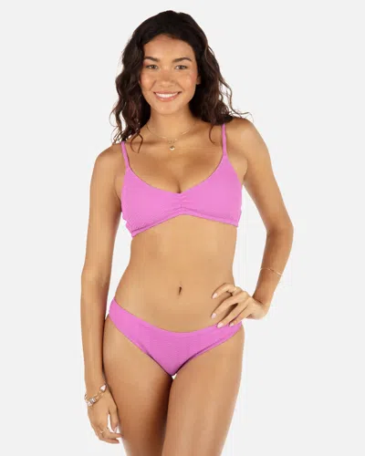 Inmocean Women's Wave Scrunch Bralette In Orchid