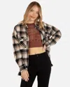 Inmocean Women's Wilson Relaxed Flannel In Black
