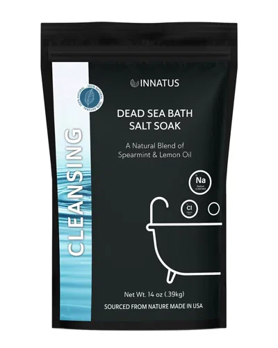 Innatus 14oz Dead Sea Cleansing Bath Salt Soak With 21 Minerals In Blue