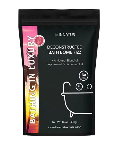 Innatus 14oz Sea Salt Fizzy Deconstructed Bathing In Luxury Bath Bomb In Black